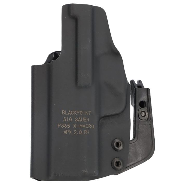 Sig Sauer 8901258 TacticalIWB Black Fits Sig P365-XMACRO Belt Clip Right Hand