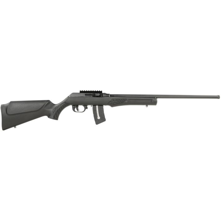 Rossi RS22W2111-TH RS22Semi-Auto 22 WMR 10+1 21" Threaded Barrel, Black, Fixed Synthetic Stock
