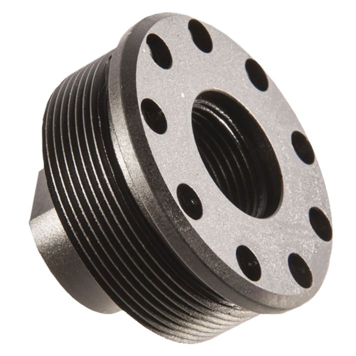 SilencerCo AC633 Alpha Direct Thread Mount 1/2"-28 tpi Stainless Steel