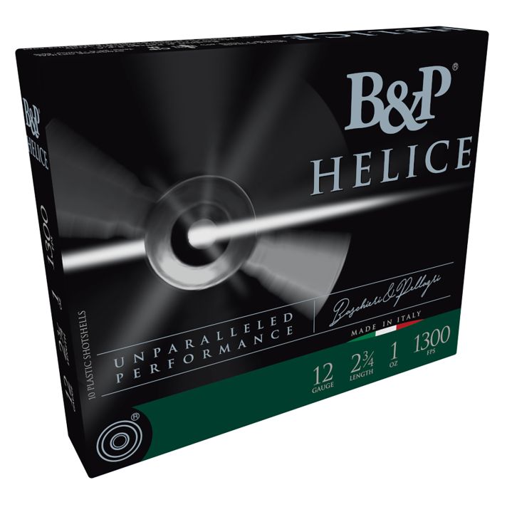 B&P Ammunition 12B1FEL7 Helice Electro 12Gauge 2.75" 1oz 7.5Shot 10 Per Box/10 Case
