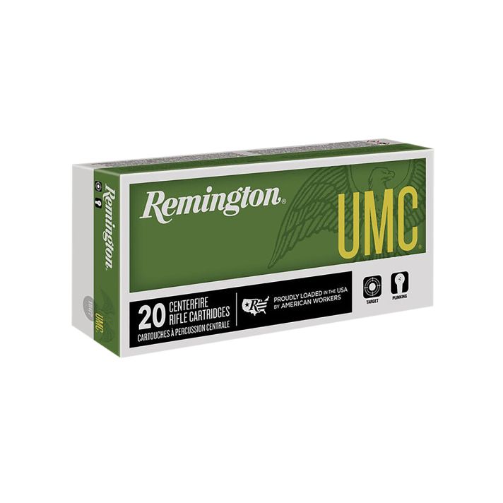 Remington Ammunition 21203 UMC224Valkyrie 75gr Full Metal Jacket 20 Per Box/10 Case