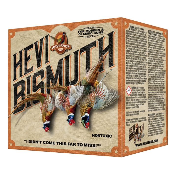 HEVI-Shot HS18713 HEVI-Bismuth Upland 28Gauge 2.75" 3/4oz Bismuth 3Shot 25 Per Box/10 Case