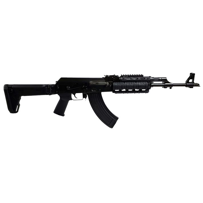 Zastava Arms Usa ZR7762QR ZPAPM707.62x39mm 30+1 16.30" Barrel, Black Magpul Furniture, Zhukov Side Folder Stock, Picatinny Quad Rail