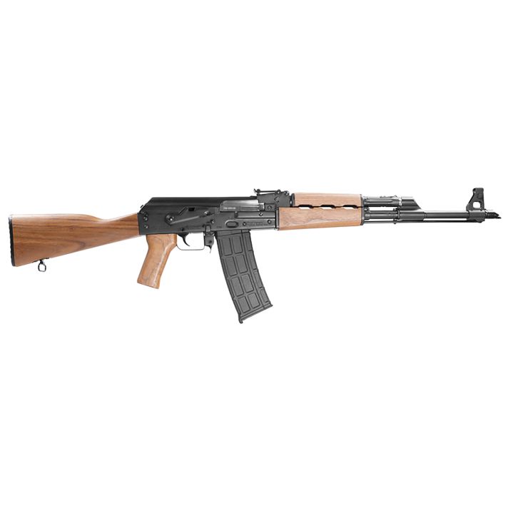 Zastava Arms Usa ZR90556WM PAP M905.56x45mm 30+1 18.25" Black Chrome Lined Barrel, Black Walnut Handguard, Walnut Fixed Stock & Grip