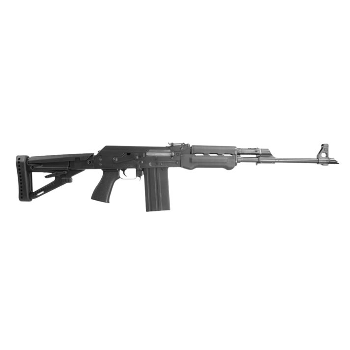 Zastava Arms Usa ZR77308BP PAP M77308 Win/7.62x51mm 20+1 19.70" Black Threaded Barrel, 1.5mm Bulged Trunnion Receiver, Polymer Handguard, Adj. Promag Synthetic Stock, TangoDown Battlegrip Grip