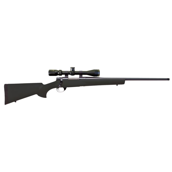 Howa HGP2250B M1500 Gamepro Gen2 22-250 5+1 22" Barrel, Blued Barrel/Rec, Black Hogue Stock, Includes Nikko Stirling GamePro 3.5-10x44mm Scope