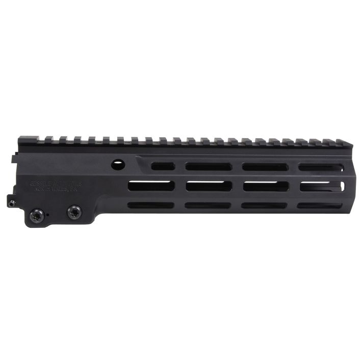 Geissele Automatics 05651B Super Modular Rail MK16 9.50" M-LOK, Black Aluminum for AR Platform, Barrel Nut Included