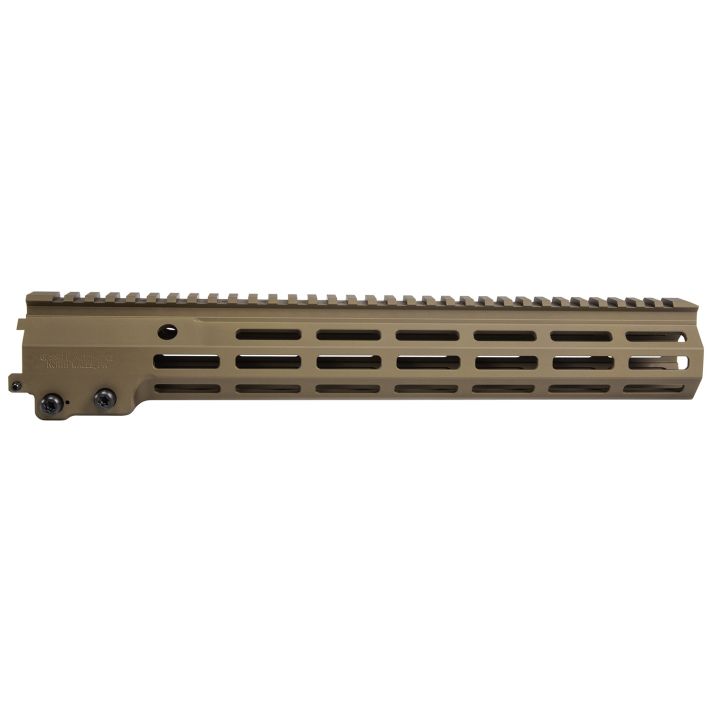 Geissele Automatics 05650S Super Modular Rail MK16 13.50" M-LOK, Desert Dirt Aluminum for AR Platform, Barrel Nut Included