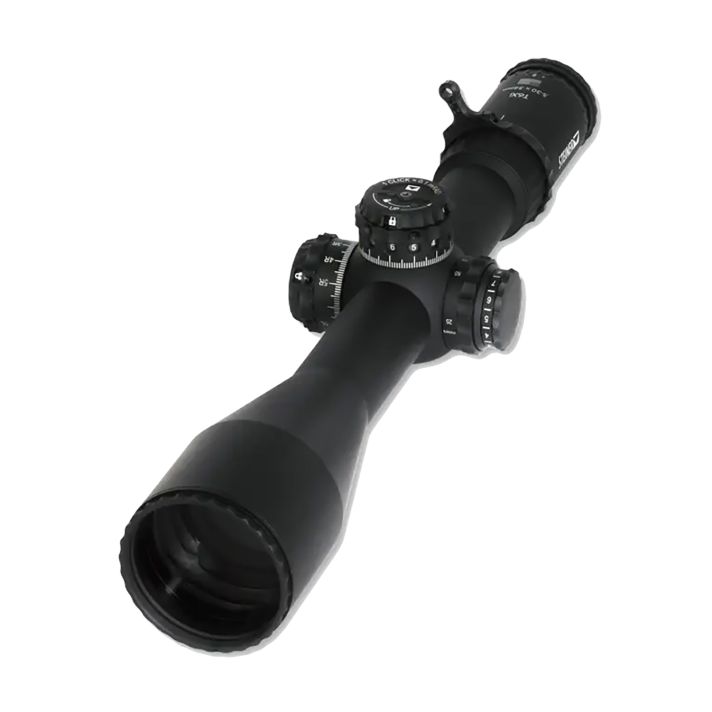 Steiner 5124 T6XiBlack 5-30x56mm 34mm Tube Illuminated MSR2 MIL Reticle First Focal Plane Features Throw Lever
