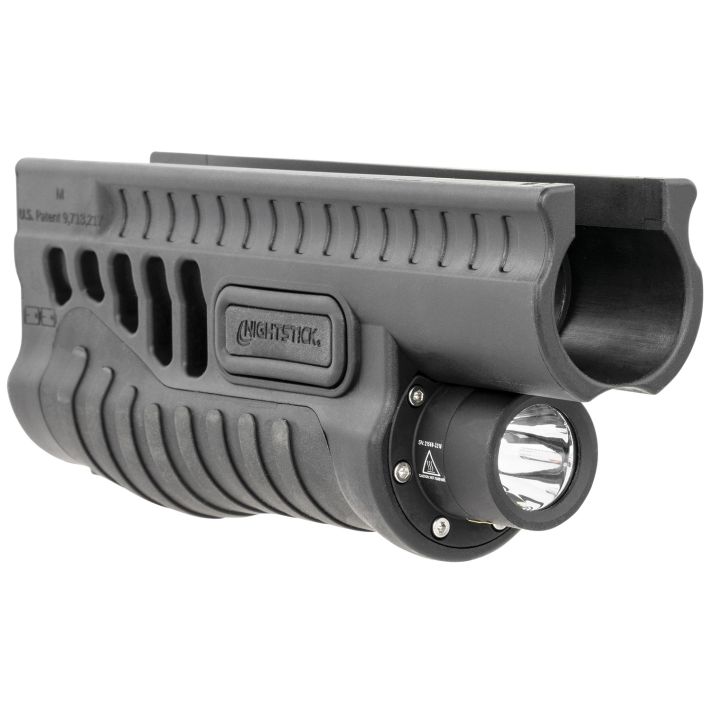 Nightstick SFL11GL Shotgun Forend LightBlack 1200 Lumens White LED Green Laser Mossberg 500/590/590A1/Shockwave