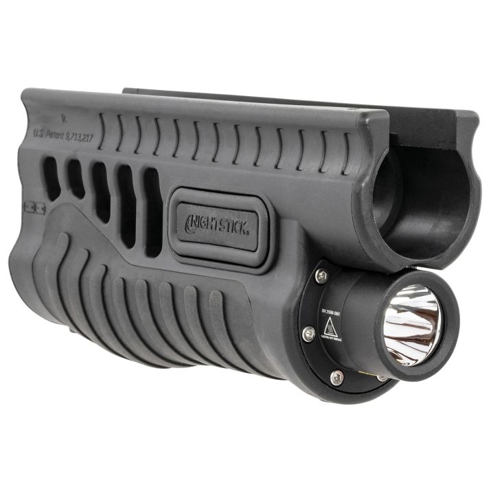 Nightstick SFL13GL Shotgun Forend LightBlack 1200 Lumens White LED Green Laser Remington 870/TAC-14