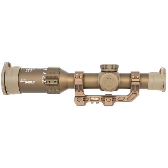 Sig Sauer Electro-Optics SOT61DVO Tango6T DVO Flat Dark Earth 1-6x 24mm 30mm Tube Illuminated DWLR-556 Reticle