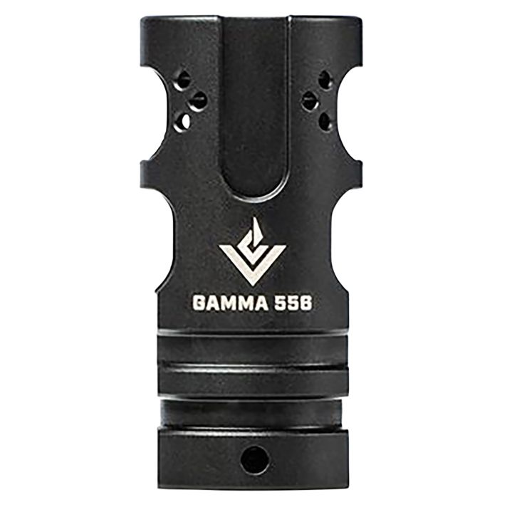 Aero Precision APVG200001A VG6 Gamma 5.56x45mm NATO 1/2"-28 tpi, Black Stainless Steel, 2 Port Brake