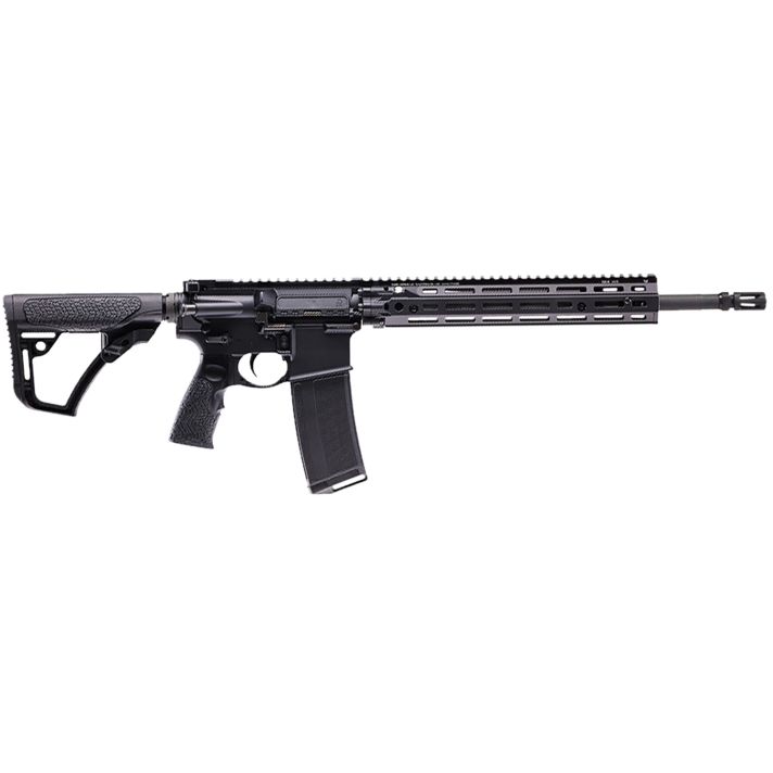 Daniel Defense 0219110750047 DD4 RIII 5.56x45mm NATO 16" 30+1, Black, OEM Stock & Grip, 12.50" M-Lok Handgaurd, Ambi Controls