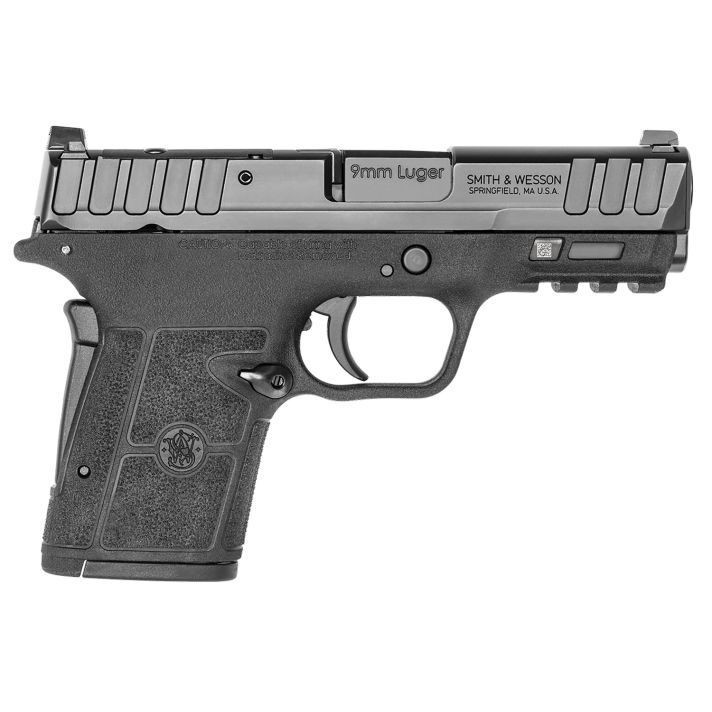 Smith & Wesson 13592 Equalizer9mm Luger 15+1 3.68" Black Armornite Stainless Steel Barrel & Optic Ready/Serrated Steel Slide, Black Polymer Frame w/Picatinny Rail, Black Textured Polymer Grips