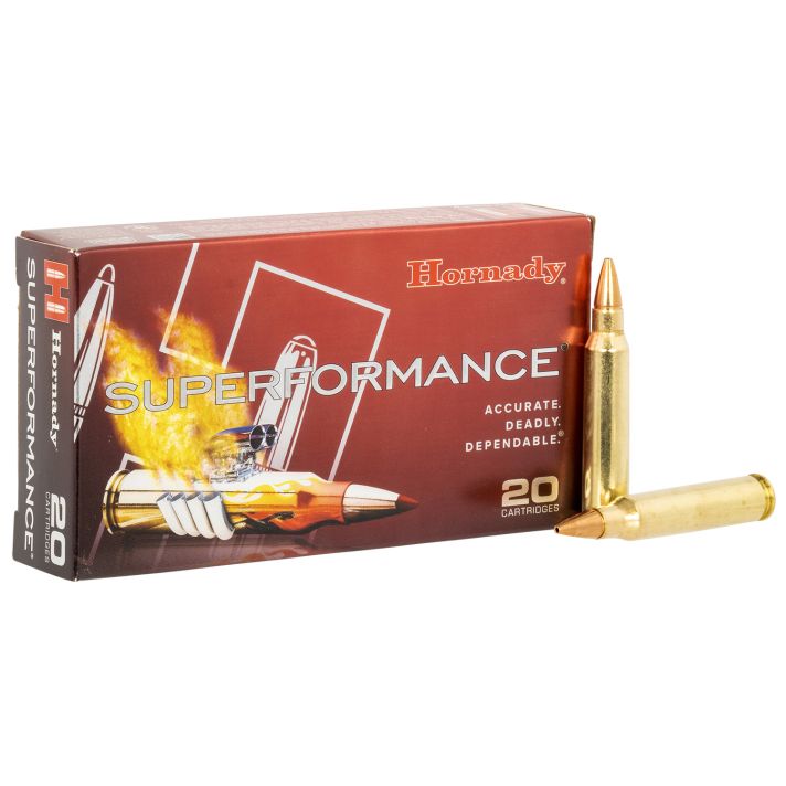 Hornady 83292 Superformance223Rem 50gr Copper Alloy eXpanding 20 Per Box/10 Case