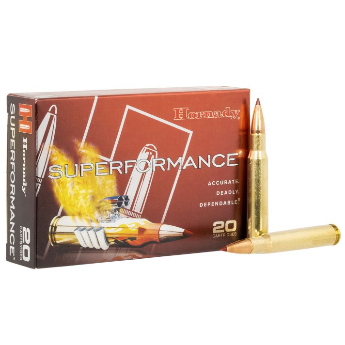 Hornady 81124 Superformance30-06Springfield 150gr Copper Alloy eXpanding 20 Per Box/10 Case