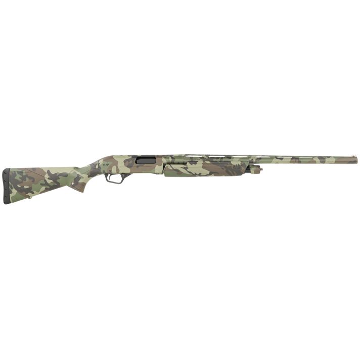 Winchester Repeating Arms 512433391 SXP Waterfowl Hunter 12 Gauge 26" 4+1 (2.75") 3" Chamber, Woodland Camo, TruGlo Fiber Optic Sight, Includes 3 Invector-Plus Chokes