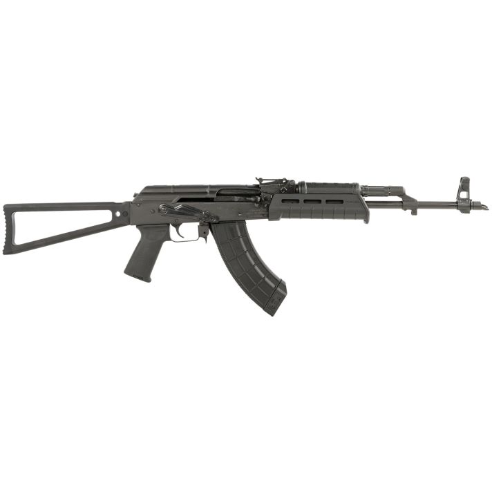 Century Arms RI4957N WASR7.62x39mm 30+1 16.25" Hammer Forged, Chrome Lined Barrel Black Receiver Circle 10 Triangle Black Stock Black Magpul AK Grip Right Hand
