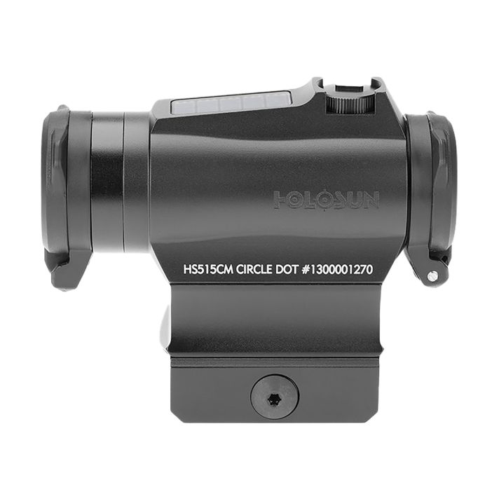 Holosun HS515CM 515Black Anodized 1 x 20 mm 2 MOA Red Dot/65 MOA Circle Multi Reticle