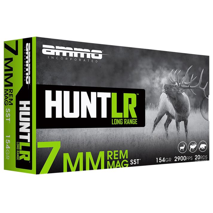 Ammo Inc 7MM154SSTA20 Signature7mmRem Mag 154gr Super Shock Tip 20 Per Box/10 Case