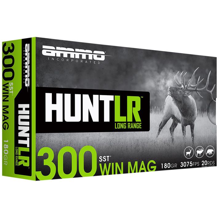 Ammo Inc 300WM180SSTA20 Signature300Win Mag 180gr Super Shock Tip 20 Per Box/10 Case