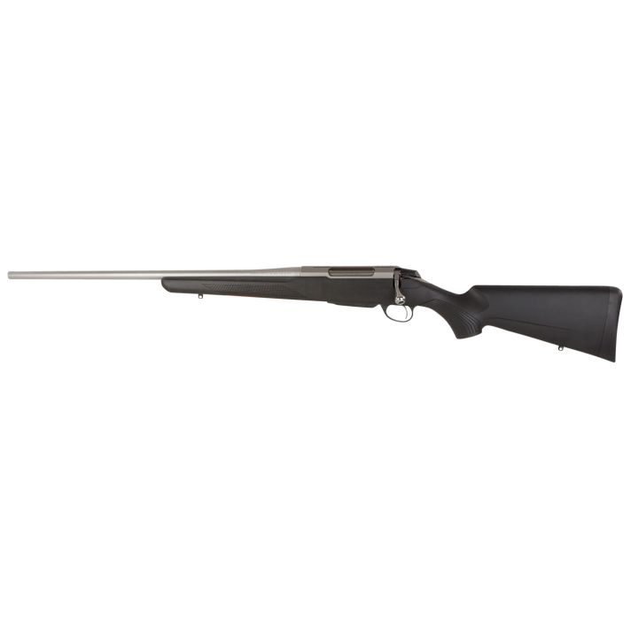 Tikka JRTXB418 T3x Lite Full Size 270 Win 3+1 22.40" Stainless Steel Barrel, Drilled & Tapped Stainless Steel Receiver, Black Fixed Synthetic Stock, Left Hand