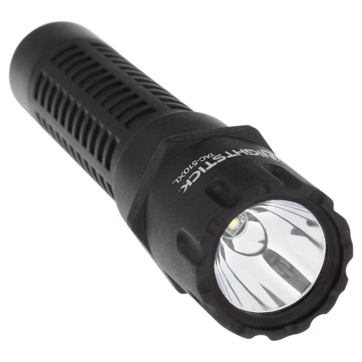 Nightstick TAC510XL Polymer Multi-Function Tactical Flashlight-RechargeableMatte Black 140/350/800 Lumens White LED