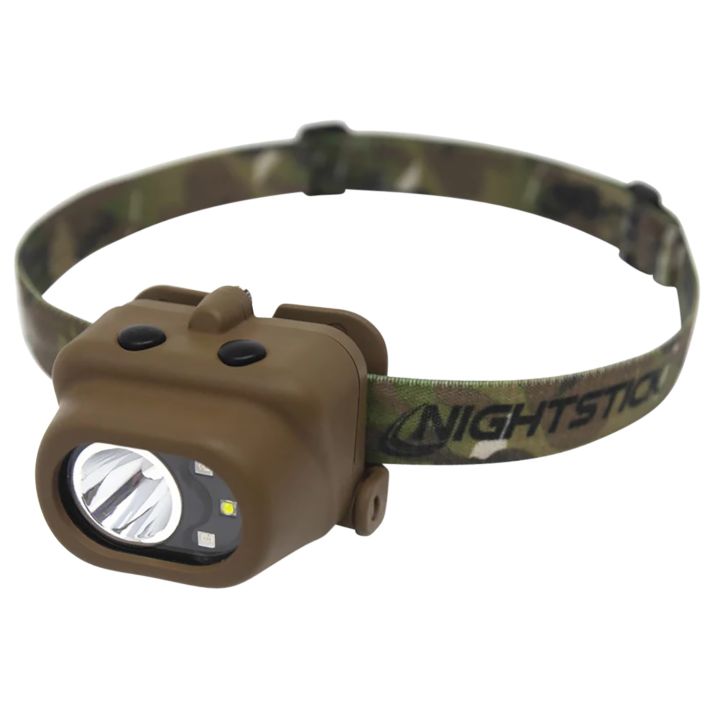 Nightstick NSP4610C NSP-4610CGreen/Red/White LED Bulb Flat Dark Earth/Camo 93 Meters Beam Distance