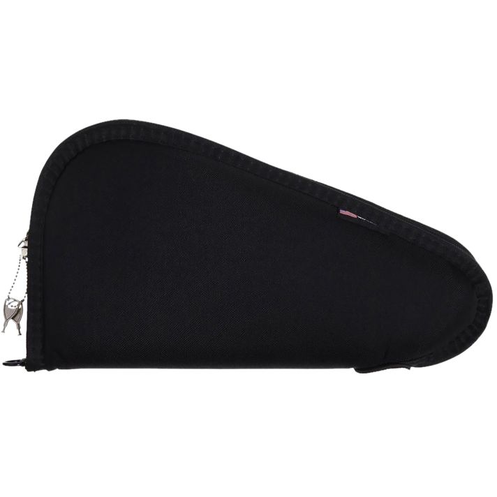 Allen 7413 Locking Handgun Case Black Endura, YKK Zippers & Foam Padding Includes 2 Keys 13" L