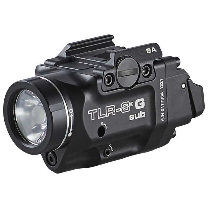 Streamlight 69439 TRL-8 G Sub Gun Light with Green LaserBlack Anodized 500 Lumens White LED Springfield Armory Hellcat