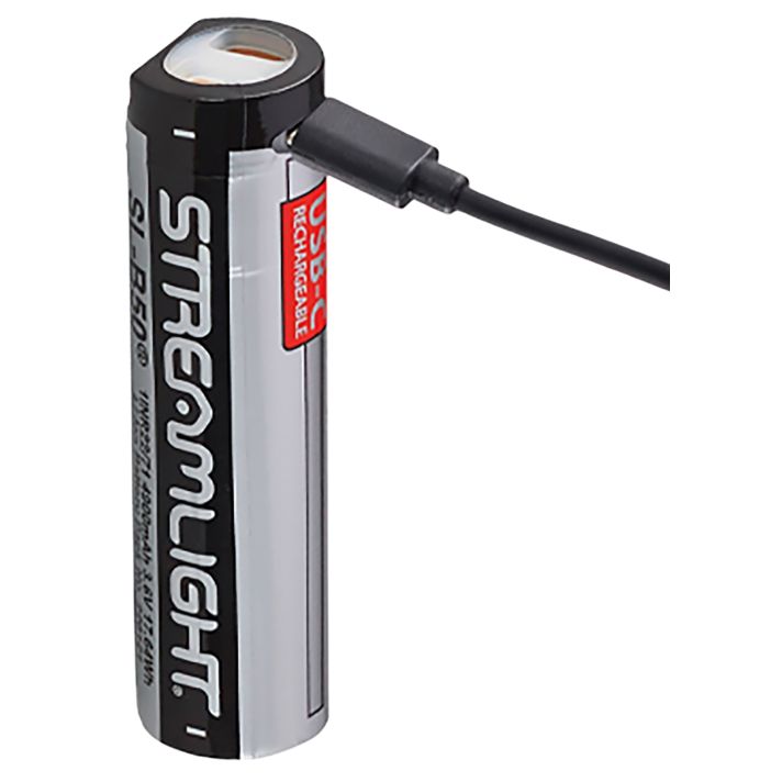 Streamlight 22112 SL-B50Silver/Black 3.6 Volts 4,900 mAh (2) Single Pack