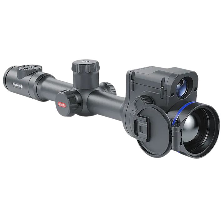 Pulsar PL76555 Thermion 2 LRF XQ50 Pro Thermal Rifle Scope Black 3-12x 50mm 384x288, 50Hz Resolution Features Laser Rangefinder