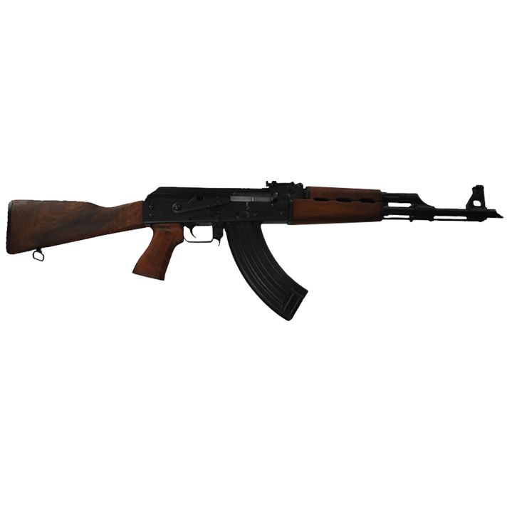Zastava Arms Usa ZR7762BTW ZPAPM707.62x39mm 30+1 16.30" Black Chrome Lined Steel Barrel, Black Battle Worn Dark Walnut Handguard, Battleworn Dark Walnut Wood Fixed Stock, Dark Walnut Grip