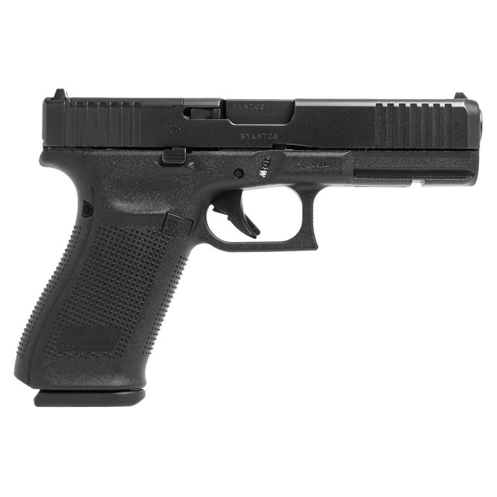 Glock PA205S203MOS G20 Gen5 MOS Standard 10mm Auto 15+1 4.61" Black GMB Barrel, Black nDLC Serrated Slide, Black Polymer Frame w/Picatinny Rail, Black Textured Grip, Ambidextrous
