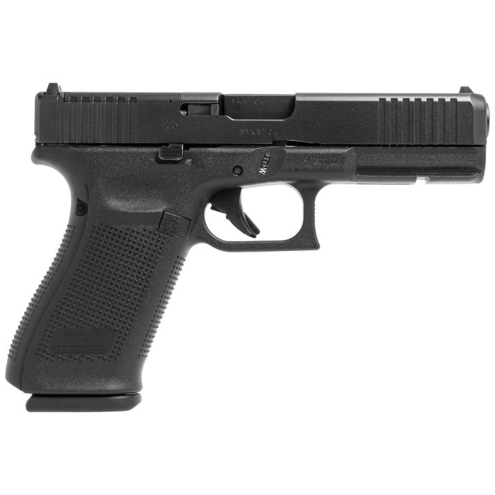 Glock PA215S201MOS G21 Gen5 MOS 45 ACP 10+1 4.61" Black Steel Barrel, Black nDLC Serrated Slide, Black Polymer Frame w/Accessory Rail, Black Polymer Grips Ambidextrous