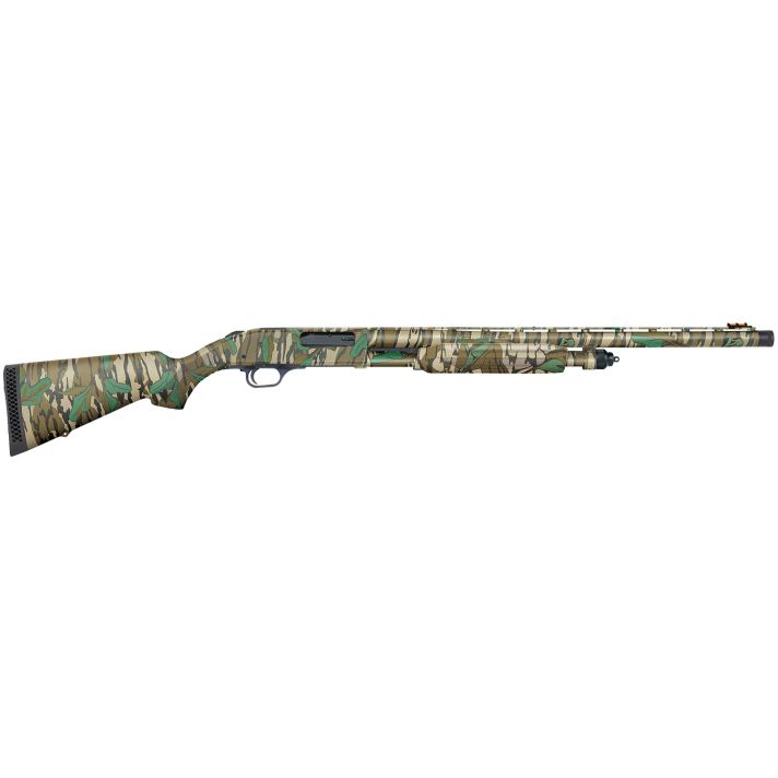 Mossberg 62232 835 Ulti-Mag Full Size 12 Gauge Pump 3.50" 5+1 24" Mossy Oak Greenleaf Vent Rib Barrel & Optic Ready Receiver, Oak Greenleaf Synthetic Stock, Right Hand