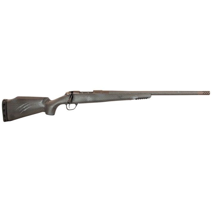 Fierce Firearms FCRG7PRC22TP Carbon RageFull Size 7mm PRC 3+1 22" Black C3 Carbon Fiber Barrel, Tungsten Gray Cerakote Steel Receiver, Phantom Camo Fixed Monte Carlo Stock, Right Hand