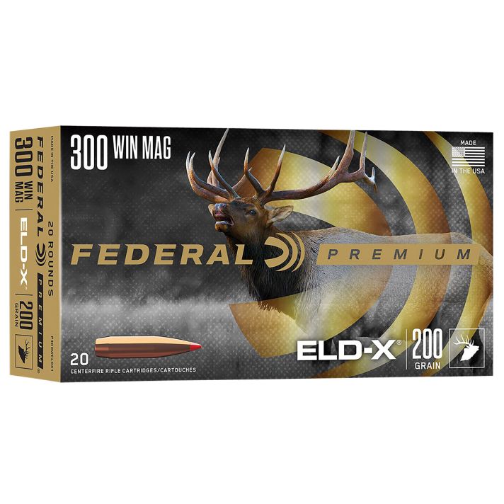 Federal P300WELDX1 Premium ELD-X 300WinMag 200gr 20 Per Box/10 Case