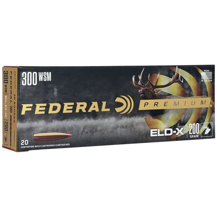 Federal P300WSMELDX1 Premium ELD-X 300WSM 200gr 20 Per Box/10 Case