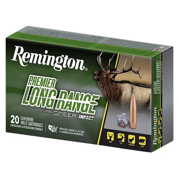 Remington Ammunition R21342 Premier Long Range 270 Win 150 gr Speer Impact 20 Per Box/ 10 Case