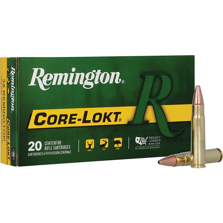 Remington Ammunition 21491 Core-Lokt35Rem 150gr Soft Point Core-Lokt 20 Per Box/10 Case