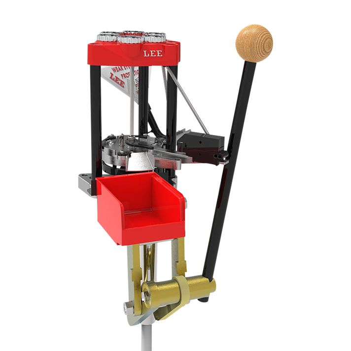 Lee PrecisionSix Pack Pro Reloading Press Steel Works With All Cases