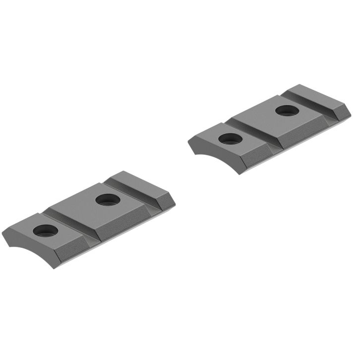 Leupold 183481 QRW Cross-Slot Base Set Matte Black Nosler M21