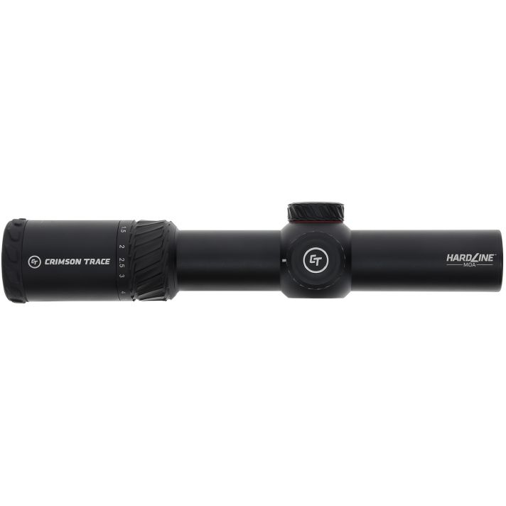 Crimson Trace 013002401 HardlineBlack Anodized 1-6x24mm 34mm Tube Illuminated CT TR1-MOA Reticle