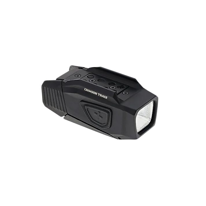 Crimson Trace 0101690 RailLightBlack Aluminum Handgun 100/250/500/1000 Lumens White/Red LED Bulb