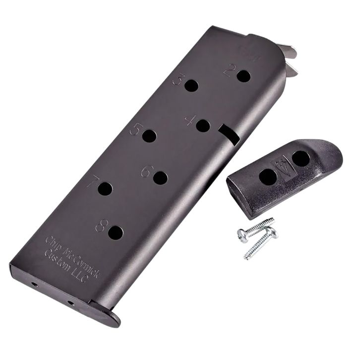 CMC Products MMG45FS8BP Match Grade8rd 45 ACP USGI For 1911 Government Black Stainless Steel