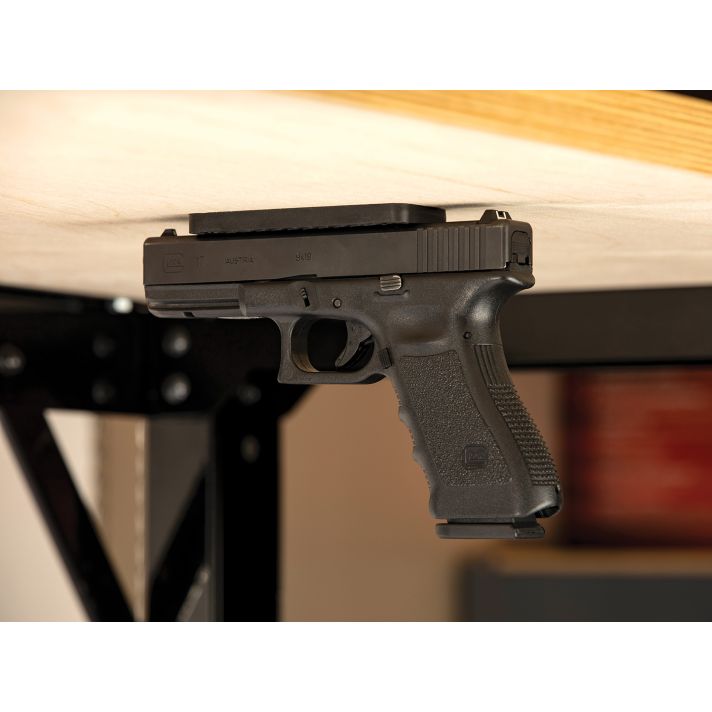 Hornady 75912 Magnetic Gun Mount Black Metal Holds 43 lbs