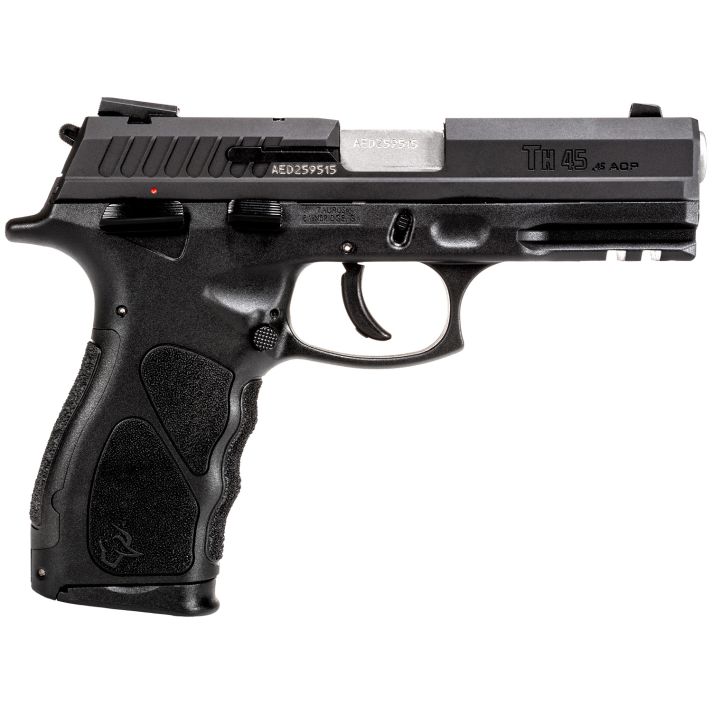 Taurus 1TH45041 THFull Size 45 ACP 13+1 4.27" Matte Stainless Steel Barrel, Matte Black Serrated Slide, Black Polymer Frame w/Picatinny Rail, Black Interchangeable Backstrap Grip Right Hand