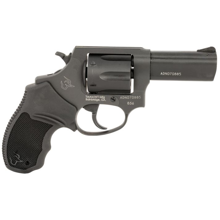 Taurus 2856P31 856 T.O.R.O. 38 Special 6 Shot 3" Barrel Bright Stainless Steel Black Rubber Grip Features Optic Mount For Micro Red Dot